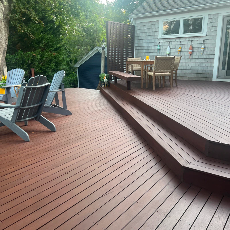 Deck & Outdoor Shower Installation